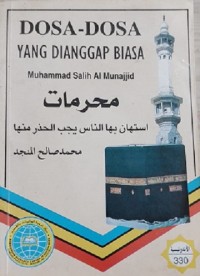 Dosa-Dosa Yang Dianggap Biasa