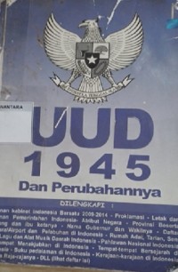 UUD 1945 Dan Perubahannya