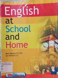 English At School And Home