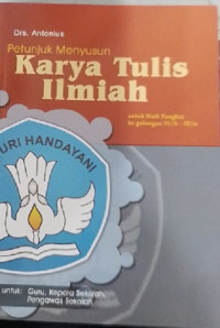 Karya Tulis Ilmiah