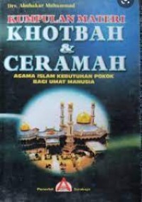 Kumpulan Materi Khotbah & Ceramah