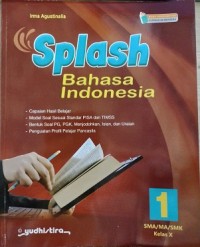 Splash B.Indonesia X