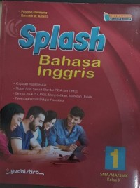 Splash B.inggris X