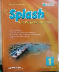 Splash Ilmu Pengetahuan Sosial X