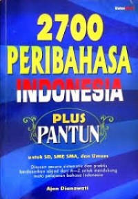 Image of 2700 Peribahasa Indonesia Plus Pantun