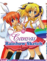 Image of Canvas Rainbow Sketch