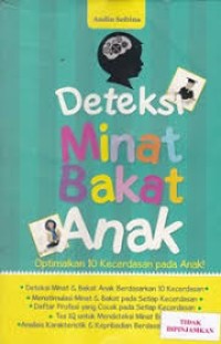 Detektif Minat Bakat Anak