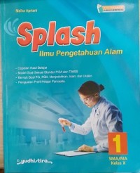 Image of Splash Ilmu Pengetahuan Alam X