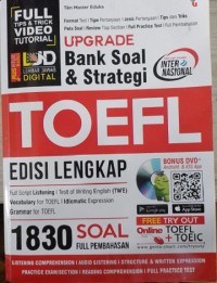 Image of UPGRADE Bank Soal & Strategi TOEFL